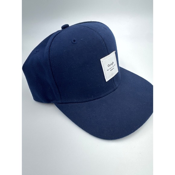 google Other - Google 1998 Mountain View CA 98-MTV-CA-US Navy Blue Snapback Hat Tech Swag